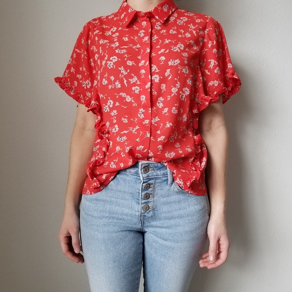 Tops - Floral top